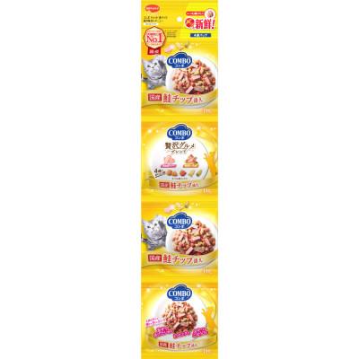 ふるさと納税 袋井市 コンボ キャット 連パック 海の味わいメニュー 鮭チップ添え 160g×30セット