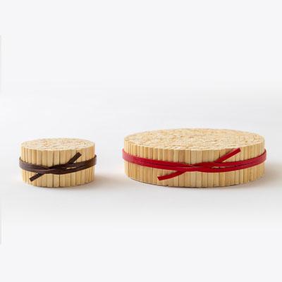 ふるさと納税 東郷町 籐(ラタン)で無臭(むしゅう)にする「ファゴット」MサイズとSサイズ2個セット |  | 01