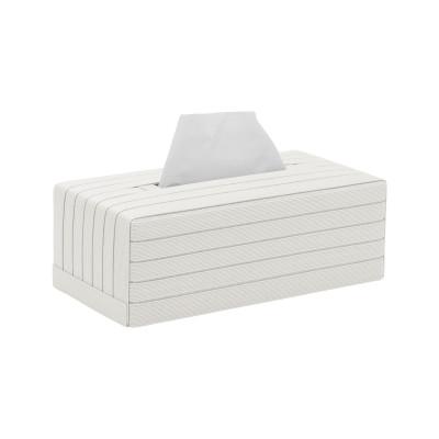 ふるさと納税 奥州市 暮らしを彩る道具 バンドシー ティッシュケース Tall ホワイト [AR096] |  | 01