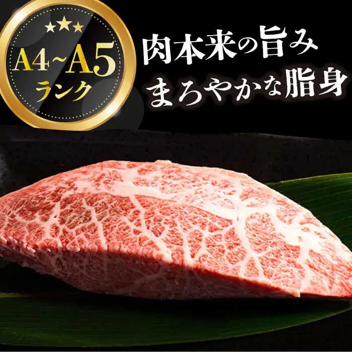 【全6回定期便】 長崎和牛ミスジステーキ　約500g（100g×5） [DBS151] ミスジ