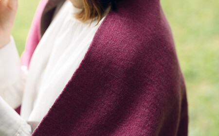 ストール CLEMATIS 接結カラフルストール ( たたきポケット・ピンク・Fサイズ ) | レディース メンズ おしゃれ シンプル マフラー 秋冬 秋 冬 プレゼント ギフト 新潟県 五泉市 株式