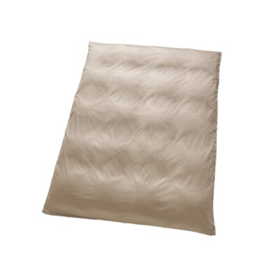 【シングル】プレミアム掛け布団カバー＆パジャマ(男女兼用XLサイズ)2点セット　色シャンパンベージュ