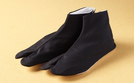 雲才足袋四枚馳白底【22.5cm】