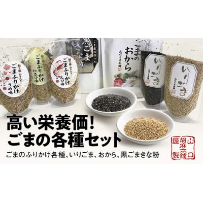 ふるさと納税 山口市 山口ごま本舗　ふりかけ・ごまのおからセット D195