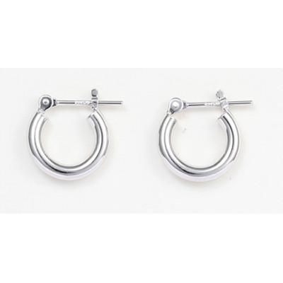 ふるさと納税 昭和町 プラチナ900　フープピアス　　　　　　　　太さ2.0mm ・直径10.0mm 120424