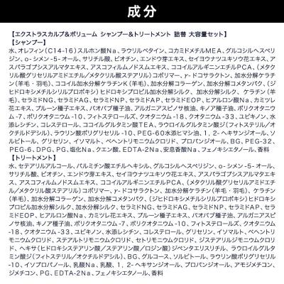 ふるさと納税 滑川町 ダイアン エクストラスカルプ&ボリューム シャンプー+トリートメント詰替|19_ntl-230201 |  | 01