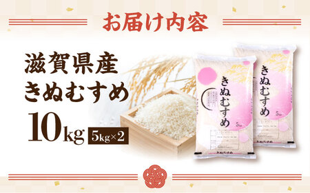 【令和7年産新米】きぬむすめ 10kg 白米 滋賀県長浜市/株式会社コメック[AQDH006]
