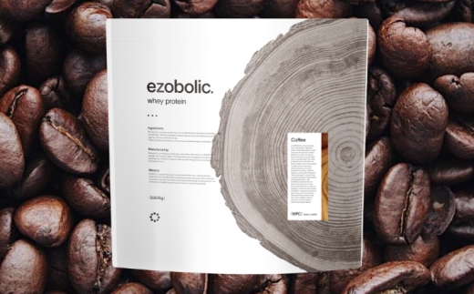 【コーヒー風味】 EZOBOLIC プロテイン 3kg