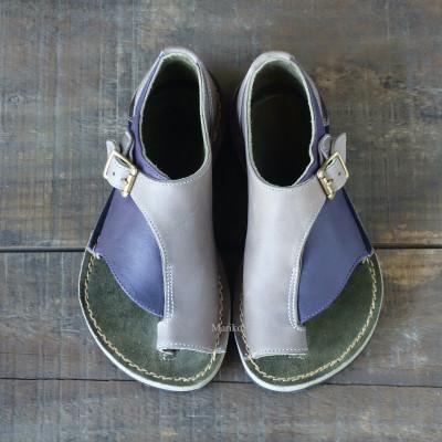 ふるさと納税 基山町 MarikoK オーダーメイド革シャンダル(サンダル) |  | 01