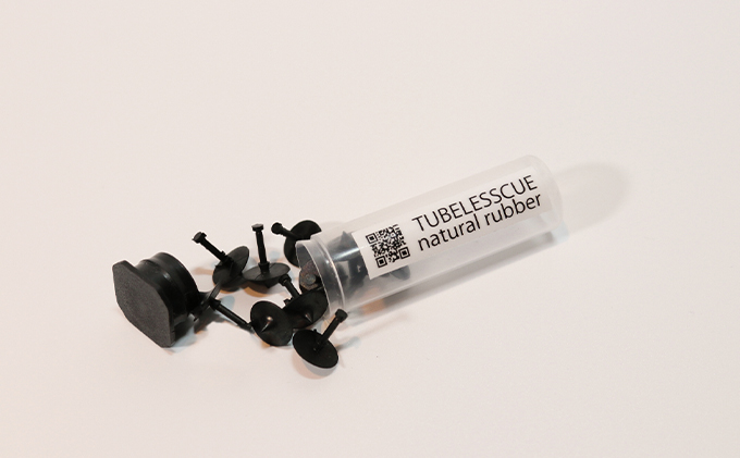 TUBELESSCUE ゴムパッチ 雑貨 日用品 チューブレスタイヤ用 パンク修理キット 