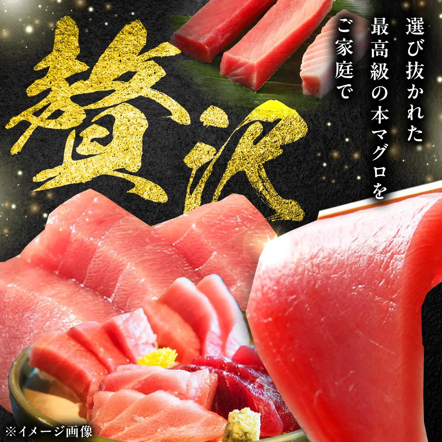 【1週間以内発送】対馬産 本マグロ 4種 計550g（赤身/中トロ/大トロ/ネギトロ）[WAH003] 本まぐろ  スピード発送 最速発送 最短発送