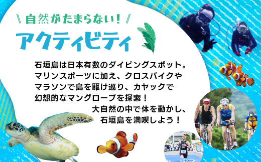 HISの沖縄県石垣市の対象ツアーに使えるふるさと納税クーポン券60,000円分 HS-5