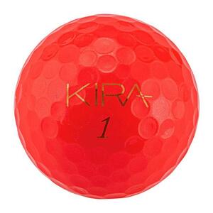 ゴルフボール KIRA DIAMOND2 12球入 3ダース  (計36球）【レッド】 ゴルフ キャスコ kasco