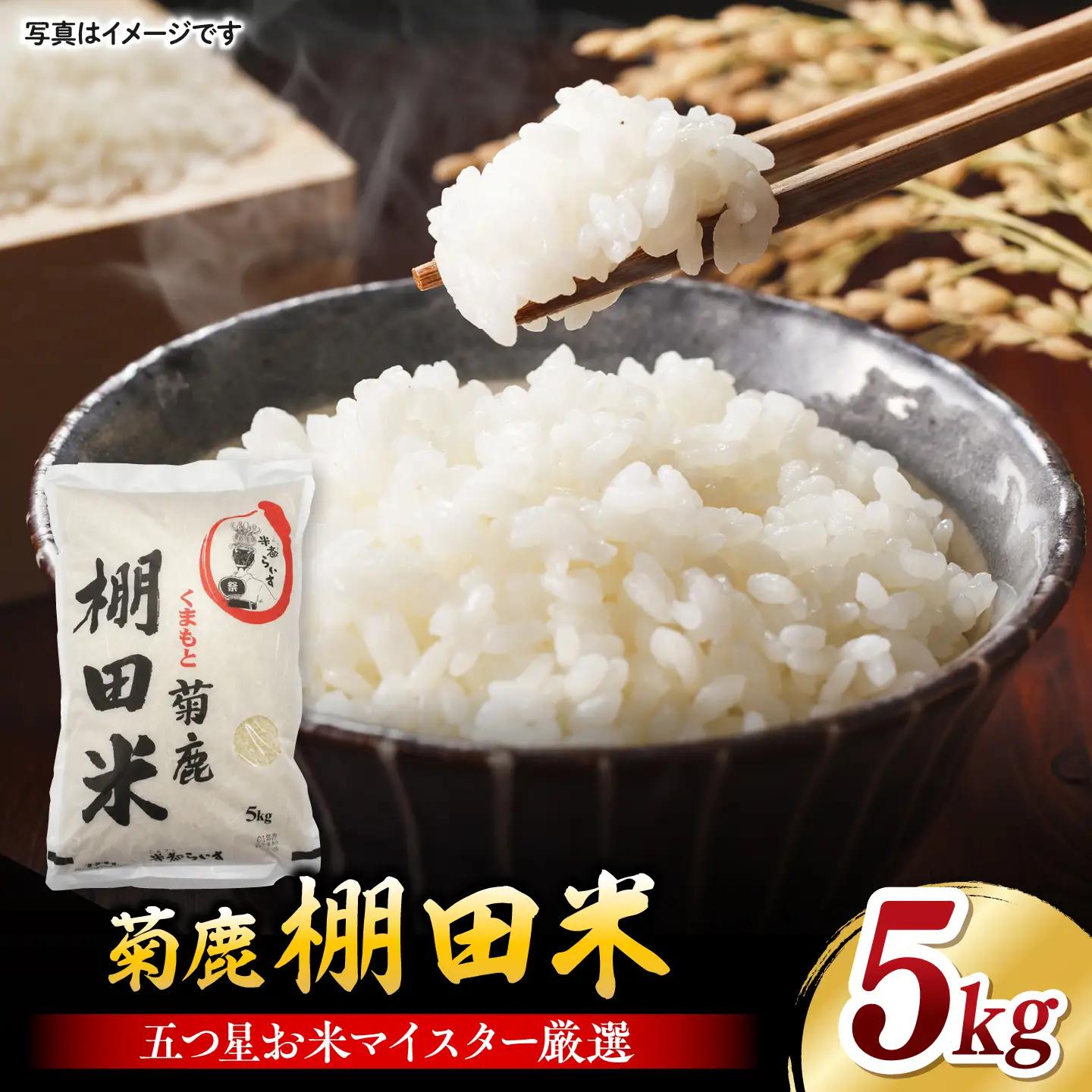 菊鹿 棚田米 5kg【ミヤタ 株式会社 】熊本 精米 熊本 白米 ごはん 米 こめ お米 [ZAH001]