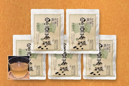 黒豆茶(10g×10p)×5袋 | 兵庫県 丹波篠山市 黒豆焙煎茶 丹波黒豆茶 国産黒豆茶 ダイエット 美肌 冷え性対策 むくみ対策 健康茶 美容茶 香ばしい 就寝前 リラックス 家族で飲める 水分補
