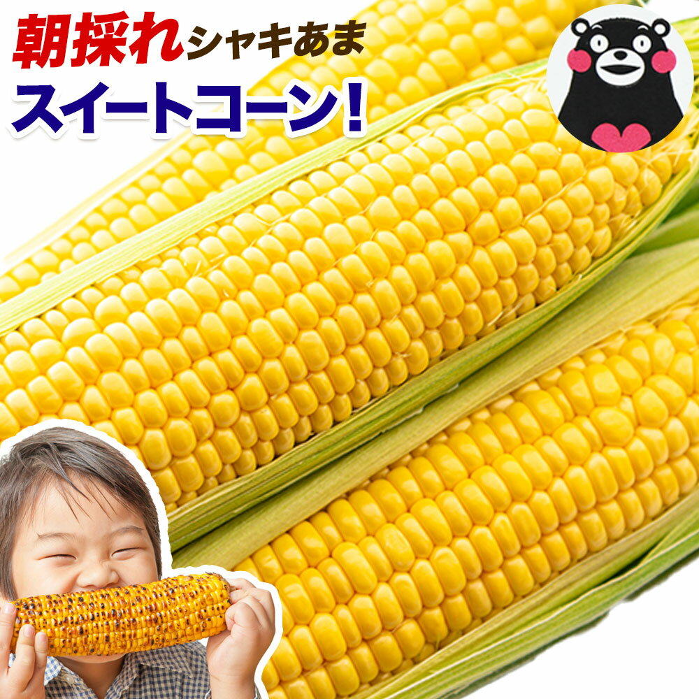 【ふるさと納税】とうもろこし 極甘 スイートコーン ゴールドラッシュ 恵味 2本 5本 10本 15本《7月中旬-8月上旬頃出荷予定》熊本県 産山村 野菜 夏野菜 コーン トウモロコシ 一番果 冷蔵 先行予約