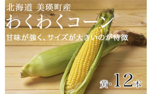 
            【先行予約】とうもろこし（黄） 12本 <令和7年産 >株式会社 おおとり 美瑛産[014-73]
          