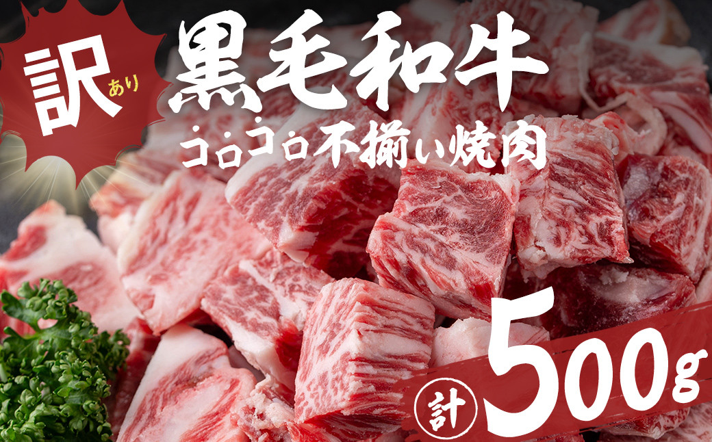 
            【数量限定】国産和牛コロコロ不揃い焼肉(計500g) 黒毛和牛 ステーキ サイコロステーキ 牛肉 牛 訳あり ステーキ丼 BBQ バーベキュー 冷凍 焼くだけ カット済 a1-135
          