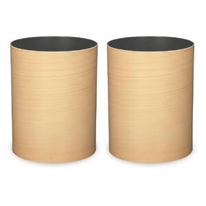 タツクラフト 杢目塗り ダストボックス S ひのき杢 3.4L 2個組 【Tk330】