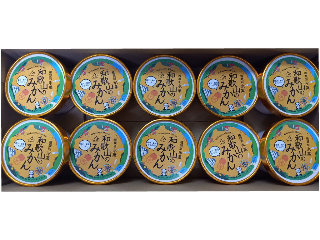 M134　和歌山のみかん（ミニカップ10個セット）