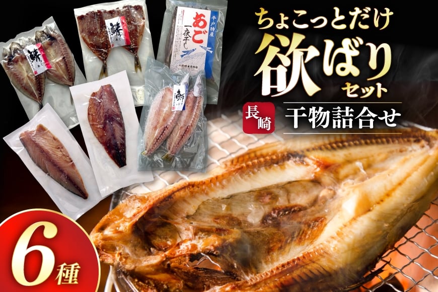 
                  干物 ちょこっとだけ干物 セット 6種 [篠崎海産物店 長崎県 平戸市 hr42bgy410217] ひもの 詰め合わせ 食べ比べ 長崎県産 ふるさと納税 お試し 欲ばり 手作り 朝食 晩酌 おつまみ おかず
                