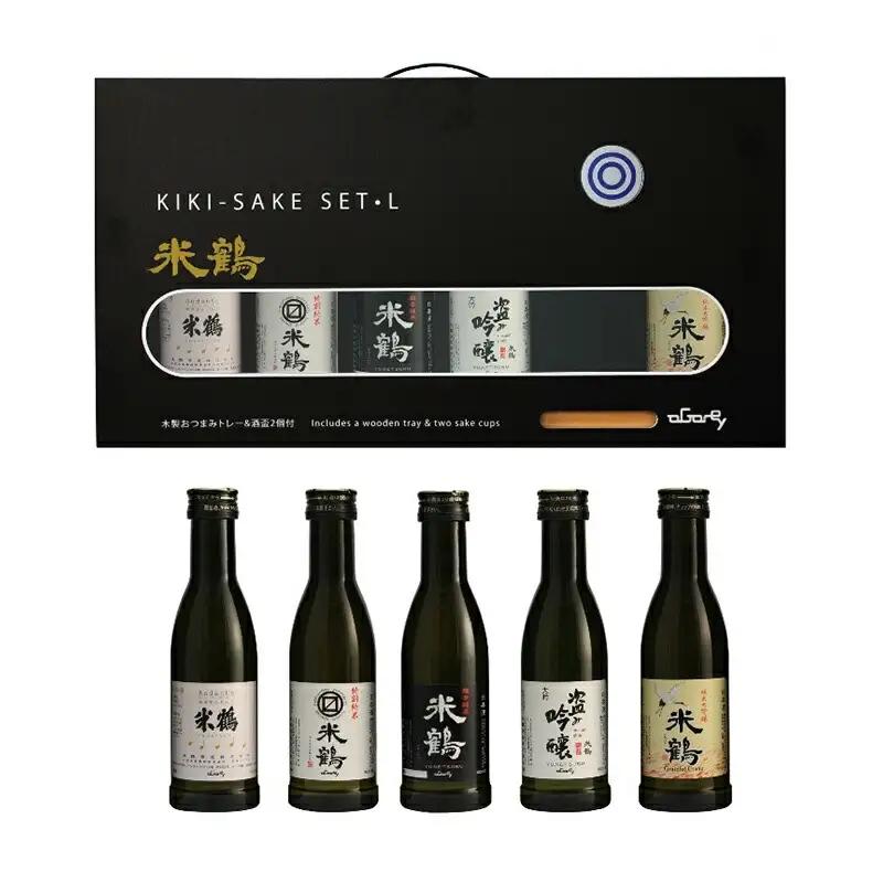日本酒 きき酒セット 大 各180ml 計5本 [米鶴酒造 山形県 高畠町 tk06ays710001]