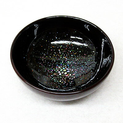 【ふるさと納税】螺鈿盃 銀河 酒器 工芸品 器 上品 溜色 漆黒 漆 アワビ貝 繊細 光沢 天然木 本漆 熱伝導 熱燗 冷酒 優しい 口当たり 丁寧 製作 キレイ