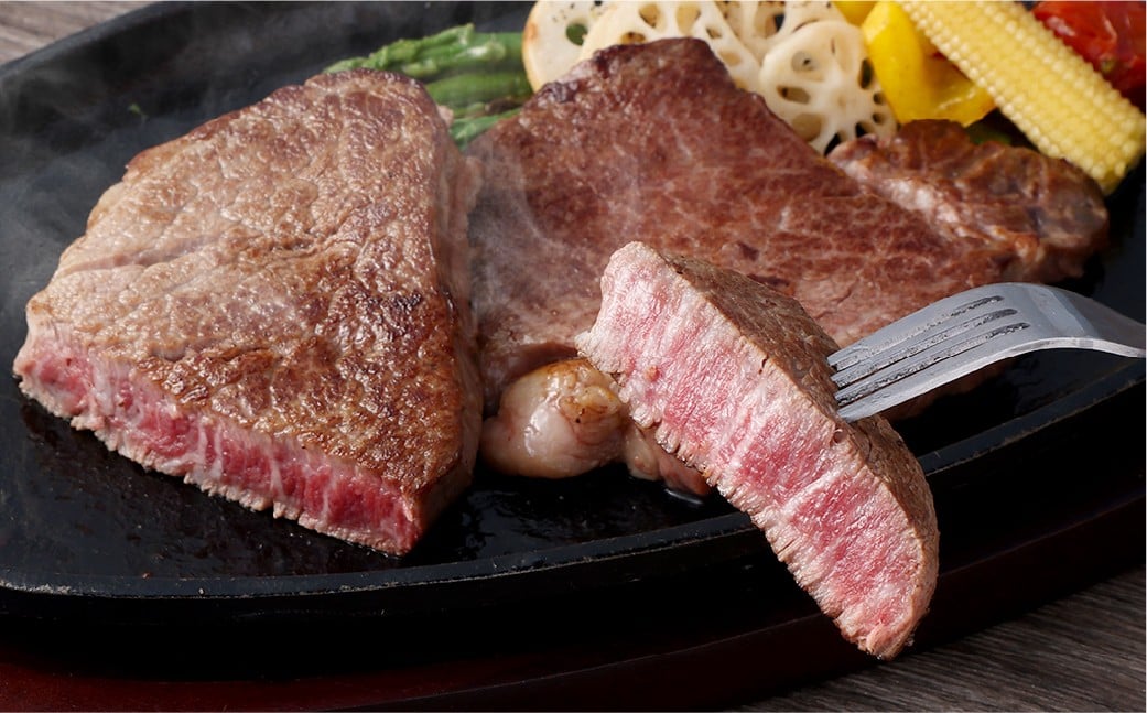 奈義和牛2つのヒレステーキ 約450g