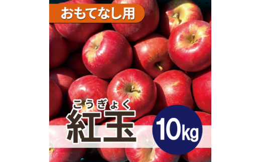 ＜26年1月より順次発送＞ 紅玉 約10kg おもてなし用【1611857】