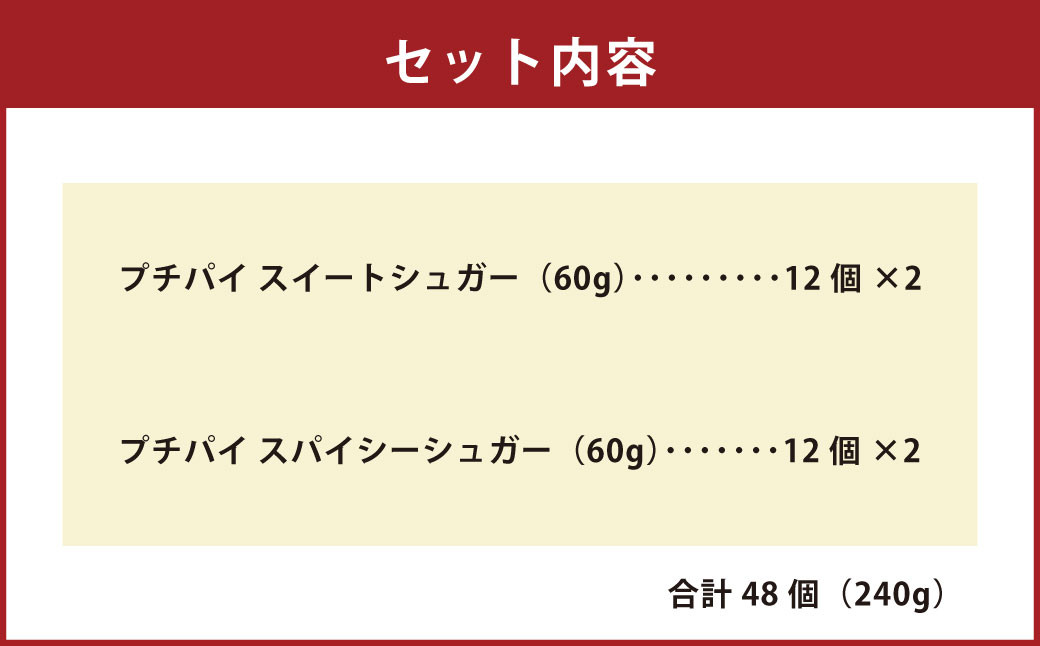 KUMAMOTO プチパイ 2種4個詰合せ