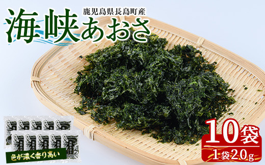 
鹿児島県長島町産 乾燥あおさ(200g)【礒永水産】iso-6042
