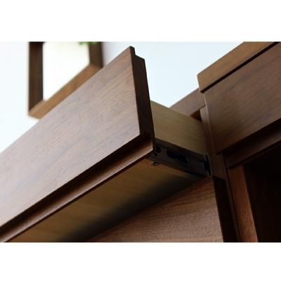 ふるさと納税 筑後市 木製ドレッサー 化粧台 鏡台 レッチェ80ドレッサー ウォルナット【10年保証】【高野木工】 |  | 02