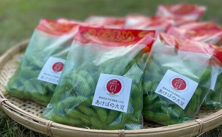 あけぼの大豆の枝豆 1.25kg えだまめ 豆 野菜 豆類 おつまみ 特産 山梨 身延町