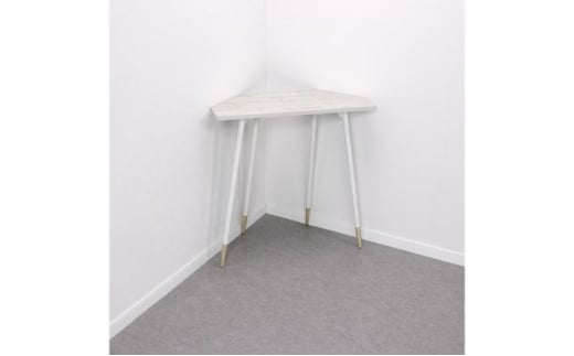 【＆FREL】FS ウォールサイドテーブル 天板 メラミンホワイトパイン 幅70cm　奥行30cm　高さ72cm[№5840-1857]　※離島への配送不可