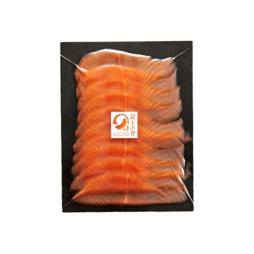 自家製 富士の介スモークサーモン スライス（10枚入り）約100g