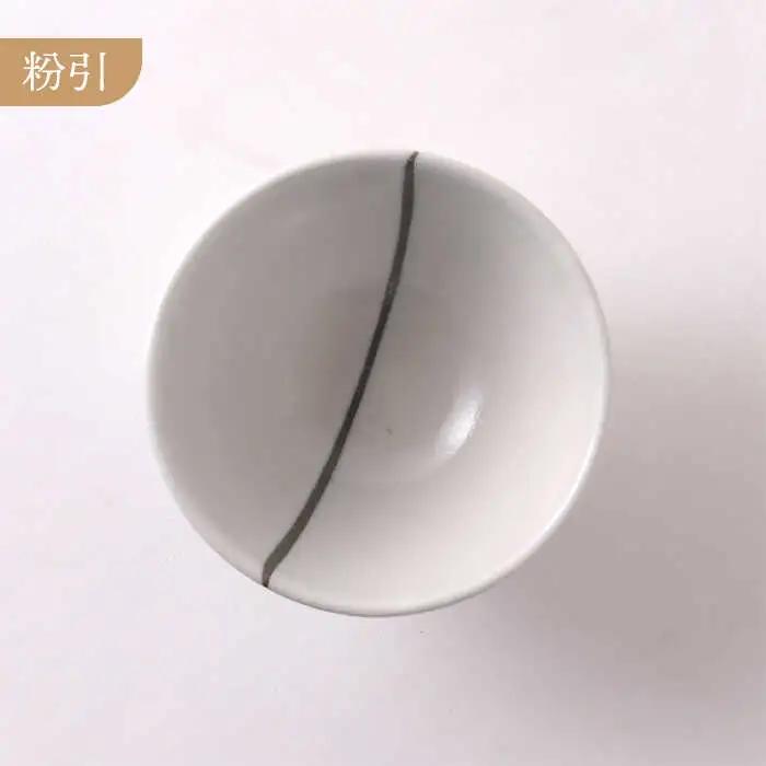 【美濃焼】織部・粉引ライン ペア飯碗【不動窯】 食器 茶碗 セット 夫婦 カップル ホワイト グリーン 白 緑 陶器 土物 和風 おしゃれ レンジ対応 食洗機対応 ギフト プレゼント 贈り物 送料無料