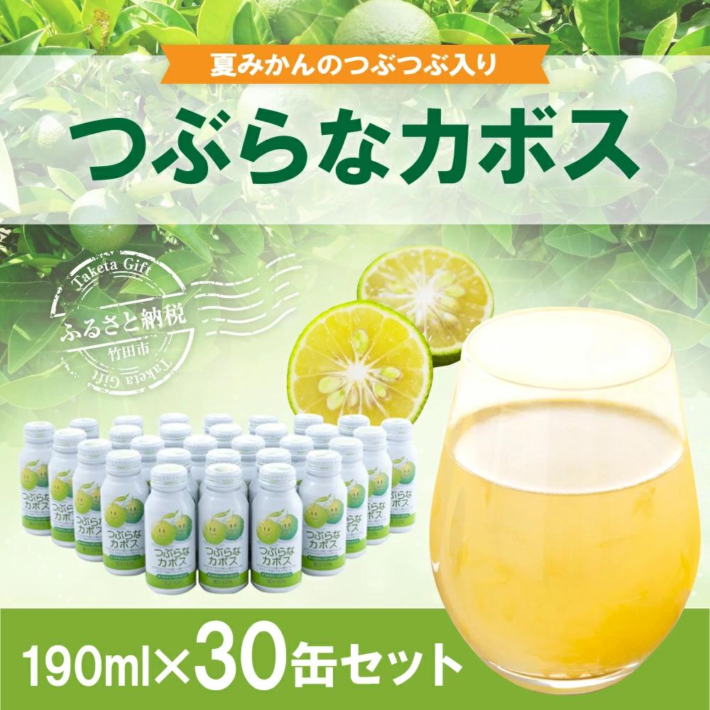 つぶらなカボス 30缶 ★大分県産カボス使用の大ヒットジュース★