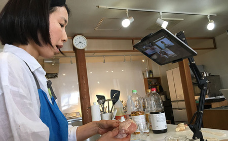 新潟郷土料理教室　オンラインレッスン（1.5時間、2名様分食材発送） 体験チケット 