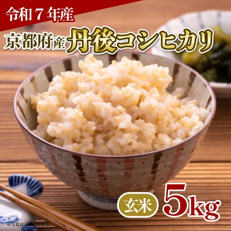 【玄米】令和8年産 丹後コシヒカリ 玄米 5kg