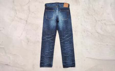 【岡山デニム】立体加工3Dジーンズ［レギュラーストレート］／34インチ【デニム ジーンズ ジャケット 服飾 服お洒落 岡山県 倉敷市 おすすめ 人気】