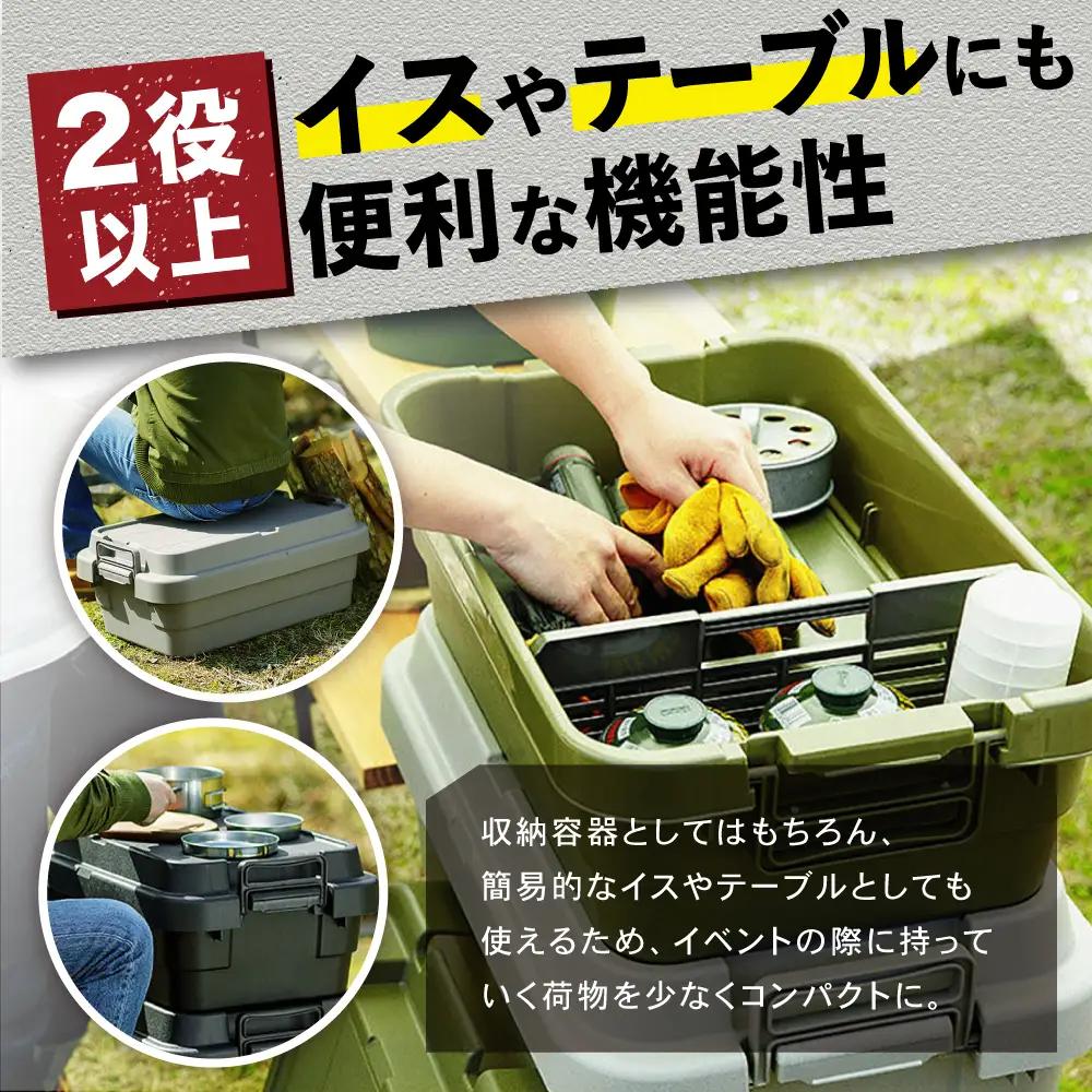 トランクカーゴ ロータイプM 1個  ブラック /  恵那市 / 東谷 [AUAD036] 収納