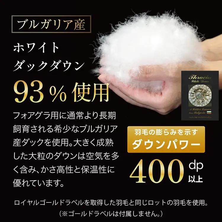 訳あり 羽毛布団 シングル 冬用 色柄おまかせ 本掛け  軽量生地TTC
