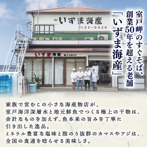 【高知県室戸市】 脂乗り抜群 アジ干物 3回定期便（鯵 あじ 8枚×3回 合計24枚） 室戸海洋深層水仕込み 国産 冷凍 魚介 海鮮 ギフト 酒の肴