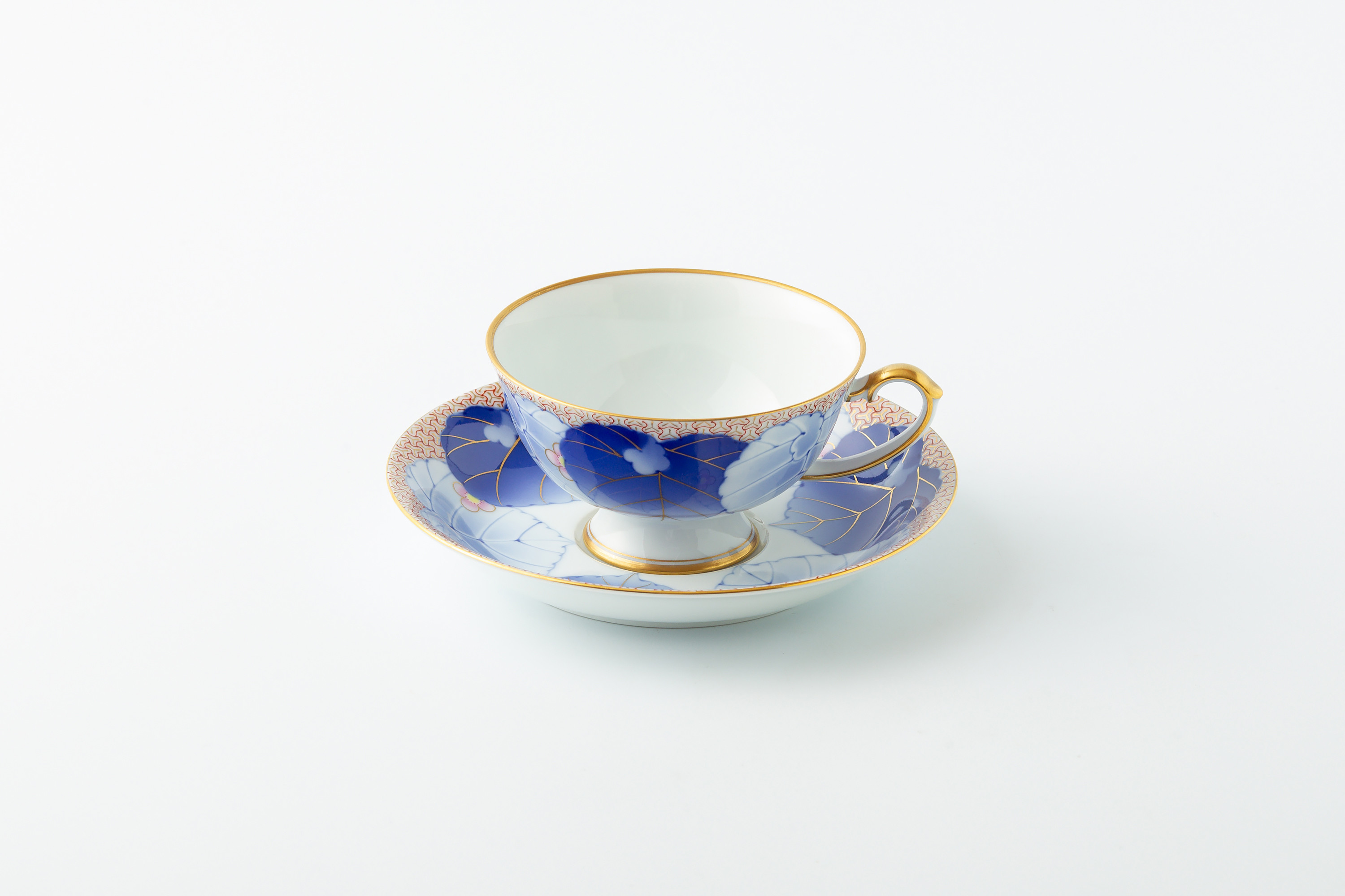 
                  有田焼 愁海棠 紅茶碗皿 香蘭社
                