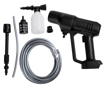 充電式コードレス高圧洗浄機　マジカルMAXウォッシュ(ブラック)