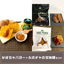 【ふるさと納税】かぼちゃバターカボチャの甘納糖セット（ABE　FARM）