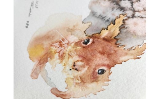 
            水彩画作品　No,480
          