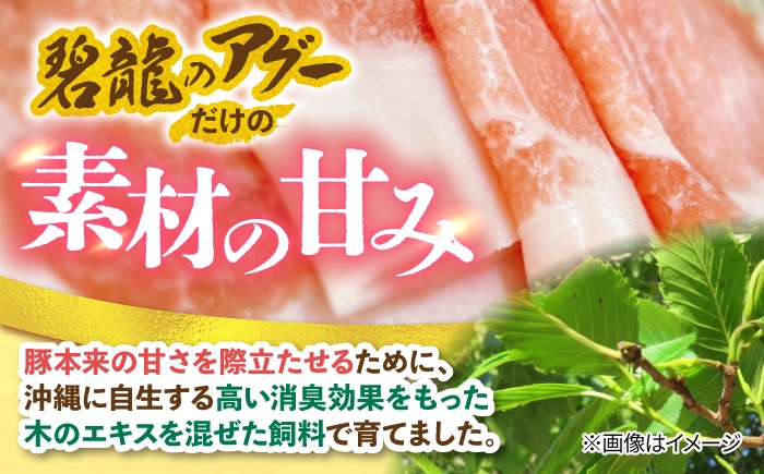 豚肉 豚にく 豚 あぐー アグー豚 しゃぶしゃぶ 食べ比べ 豚バラ 豚ロース スライス 小分け バラ もも かた