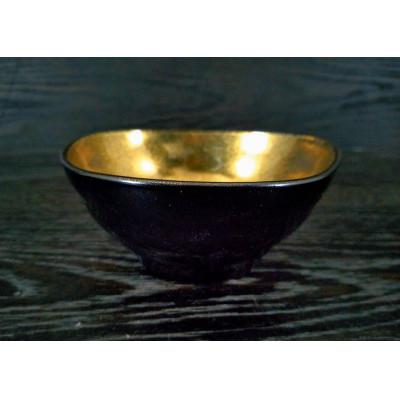 ふるさと納税 海南市 フリーボウル　漆黒(内 梨地)