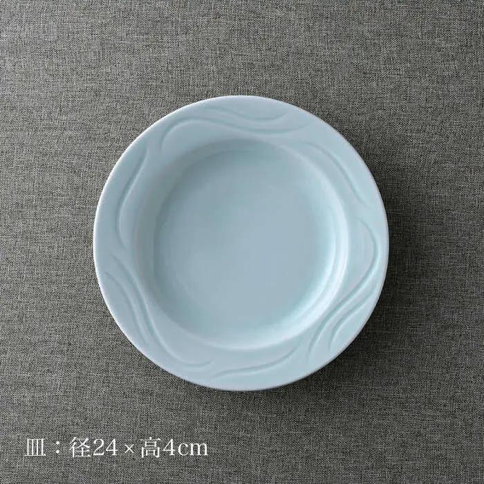 【波佐見焼】多様丸皿 2枚セット（nami）食器 プレート【正右衛門窯】[BG14] 波佐見焼